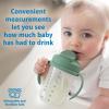 imageDr Browns Milestones Babys First Straw Cup Sippy Cup with Straw 6m 9oz270ml 2 Pack Coral ampamp Olive Green BPA FreeOlive Green