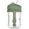 imageDr Browns Milestones Babys First Straw Cup Sippy Cup with Straw 6m 9oz270ml 2 Pack Coral ampamp Olive Green BPA FreeOlive Green