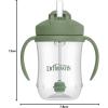imageDr Browns Milestones Babys First Straw Cup Sippy Cup with Straw 6m 9oz270ml 2 Pack Coral ampamp Olive Green BPA FreeOlive Green
