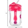 imageDr Browns Milestones Babys First Straw Cup Sippy Cup with Straw 6m 9oz270ml 2 Pack Coral ampamp Olive Green BPA FreePink  Purple