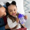 imageDr Browns Milestones Babys First Straw Cup Sippy Cup with Straw 6m 9oz270ml 2 Pack Coral ampamp Olive Green BPA FreePink  Purple