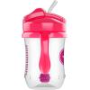 imageDr Browns Milestones Babys First Straw Cup Sippy Cup with Straw 6m 9oz270ml 2 Pack Coral ampamp Olive Green BPA FreePink  Purple