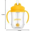 imageDr Browns Milestones Babys First Straw Cup Sippy Cup with Straw 6m 9oz270ml 2 Pack Coral ampamp Olive Green BPA FreeVintage Yellow