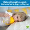 imageDr Browns Milestones Babys First Straw Cup Sippy Cup with Straw 6m 9oz270ml 2 Pack Coral ampamp Olive Green BPA FreeVintage Yellow