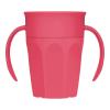 imageDr Browns Milestones Cheers 360 Spoutless Transition Cup Travel Friendly and Leak Free Sippy for Babies and Toddlers Green and Pink BPAFree 10 oz300 mL 9mPink with Handles