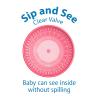 imageDr Browns Milestones Cheers 360 Spoutless Transition Cup Travel Friendly and Leak Free Sippy for Babies and Toddlers Green and Pink BPAFree 10 oz300 mL 9mGreen and Pink