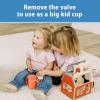 imageDr Browns Milestones Cheers 360 Spoutless Transition Cup Travel Friendly and Leak Free Sippy for Babies and Toddlers Green and Pink BPAFree 10 oz300 mL 9mCoral with Handles