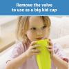 imageDr Browns Milestones Cheers 360 Spoutless Transition Cup Travel Friendly and Leak Free Sippy for Babies and Toddlers Green and Pink BPAFree 10 oz300 mL 9mGreen and Pink