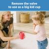 imageDr Browns Milestones Cheers 360 Spoutless Transition Cup Travel Friendly and Leak Free Sippy for Babies and Toddlers Green and Pink BPAFree 10 oz300 mL 9mPink with Handles