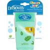 imageDr Browns Milestones Cheers360 Training Sippy Cups with Handles for Babies and Toddlers BPA Free Blue Animal Deco 7oz 6m1Pack Green Animals  10 oz