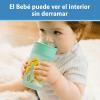 imageDr Browns Milestones Cheers360 Training Sippy Cups with Handles for Babies and Toddlers BPA Free Blue Animal Deco 7oz 6m1Pack Green Animals  10 oz
