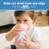 imageDr Browns Milestones Cheers360 Training Sippy Cups with Handles for Babies and Toddlers BPA Free Blue Animal Deco 7oz 6m1Pack Pink Animals  10 oz