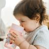 imageDr Browns Milestones Cheers360 Training Sippy Cups with Handles for Babies and Toddlers BPA Free Blue Animal Deco 7oz 6m1Pack Pink Animals  10 oz