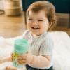 imageDr Browns Milestones Cheers360 Training Sippy Cups with Handles for Babies and Toddlers BPA Free Blue Animal Deco 7oz 6m2Pack Blue  Green Animals  10 oz