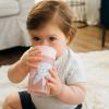 imageDr Browns Milestones Cheers360 Training Sippy Cups with Handles for Babies and Toddlers BPA Free Blue Animal Deco 7oz 6m2Pack Pink  Red Animals  10 oz