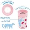imageDr Browns Milestones Cheers360 Training Sippy Cups with Handles for Babies and Toddlers BPA Free Blue Animal Deco 7oz 6m2Pack Pink  Red Animals  10 oz