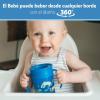 imageDr Browns Milestones Cheers360 Training Sippy Cups with Handles for Babies and Toddlers BPA Free Blue Animal Deco 7oz 6m7oz Cup with Handles  Blue Animals