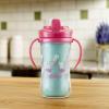 imageDr Browns Milestones Hard Spout Insulated Sippy Cup with Handles Pink 10 oz 2 Pack 12mPink