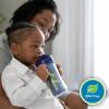 imageDr Browns Milestones Insulated Sippy Cup with Straw and Handles SpillProof Tumbler with Lid 2Pack Blue 10 oz300 mL BPA Free 12m