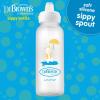 imageDr Browns Milestones Narrow Sippy Bottle 100 Silicone Soft Sippy Spout 8oz250mL Flamingo 6m2 Pack  Flamingo  Bunny