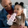 imageDr Browns Milestones Narrow Sippy Spout Bottle with 100 Silicone Handles EasyGrip Handles with Soft Sippy Spout 8oz250mL Gray 1Pack 6m2 Pack  Light Pink  Ecru