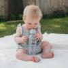 imageDr Browns Milestones Narrow Sippy Straw Bottle SpillProof with 100 Silicone Handles and Weighted Straw 8 oz250 mL Gray ampamp Green 6m1 Count Pack of 1