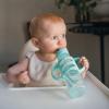 imageDr Browns Milestones Narrow Sippy Straw Bottle SpillProof with 100 Silicone Handles and Weighted Straw 8 oz250 mL Gray ampamp Green 6m2 Count Pack of 1
