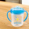 imageDr Browns Milestones Soft Spout Sippy Cup with Handles Blue Tiger Hero BPAFree 9 oz270 mL 9mBlue Star