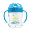 imageDr Browns Milestones Soft Spout Sippy Cup with Handles Blue Tiger Hero BPAFree 9 oz270 mL 9mBlue Star