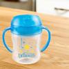 imageDr Browns Milestones Soft Spout Sippy Cup with Handles Blue Tiger Hero BPAFree 9 oz270 mL 9mBlue Stars