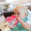 imageDr Browns Milestones Soft Spout Sippy Cup with Handles Blue Tiger Hero BPAFree 9 oz270 mL 9mPink Rainbow