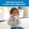 imageDr Browns Milestones Straw to 360 Cup Set Convertible Toddler Training Cup Set with Interchangeable Silicone Straw and 360 Degree Cup Lids Ocean Blue 10 oz300 mL BPA Free 9m 2 PackOcean Blue