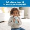 imageDr Browns Milestones Straw to 360 Cup Set Convertible Toddler Training Cup Set with Lids BlueBlueGreenBlue 10 oz300 mL BPA Free 9m 4 Pack
