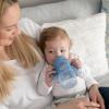 imageDr Browns Milestones WideNeck Sippy Spout Bottle with 100 Silicone Handles EasyGrip Handles with Soft Sippy Spout 9oz270mL LightPink ampamp Ecru 2Pack 6m1 Pack  Light Blue