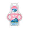 imageDr Browns Milestones WideNeck Sippy Straw Bottle with 100 Silicone Handles and Weighted Straw 9 oz270 mL Blue 6mPink