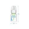 imageDr Browns Natural Flow AntiColic Options Narrow Baby Bottle 2 oz60 mL with Preemie Flow Nipple 0m 4 Pack4 Pack  2oz  Clear