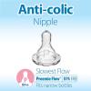 imageDr Browns Natural Flow AntiColic Options Narrow Baby Bottle 2 oz60 mL with Preemie Flow Nipple 0m 4 Pack4 Pack  2oz  Clear