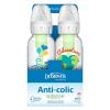 imageDr Browns Natural Flow AntiColic Options Narrow Baby Bottle 2 oz60 mL with Preemie Flow Nipple 0m 4 Pack4 Pack  8oz  Dream Adventure