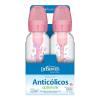 imageDr Browns Natural Flow AntiColic Options Narrow Baby Bottle 2 oz60 mL with Preemie Flow Nipple 0m 4 Pack4 Pack  8oz  Pink Floral