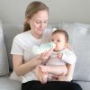imageDr Browns Natural Flow AntiColic Options Narrow Baby Bottle 8 oz250 mL with Level 1 Slow Flow Nipple 1 Pack 0m8oz  Clear