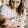 imageDr Browns Natural Flow AntiColic Options Narrow Baby Bottle Bear ampamp Owl 8 oz250 mL with Level 1 Slow Flow Nipple BPA Free 0m 2Pack