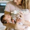 imageDr Browns Natural Flow AntiColic Options Narrow Baby Bottle Bear ampamp Owl 8 oz250 mL with Level 1 Slow Flow Nipple BPA Free 0m 2Pack