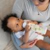 imageDr Browns Natural Flow AntiColic Options Narrow Baby Bottle Bear ampamp Owl 8 oz250 mL with Level 1 Slow Flow Nipple BPA Free 0m 2Pack