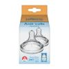 imageDr Browns Natural Flow Level 3 WideNeck Baby Bottle Silicone Nipple MediumFast Flow 6m 100 Silicone Bottle Nipple 6 Count Pack of 1Level 1  0m