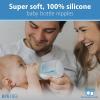imageDr Browns Natural Flow Level 3 WideNeck Baby Bottle Silicone Nipple MediumFast Flow 6m 100 Silicone Bottle Nipple 6 Count Pack of 1Level 4  9m