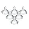 imageDr Browns Natural Flow Level 3 WideNeck Baby Bottle Silicone Nipple MediumFast Flow 6m 100 Silicone Bottle Nipple 6 Count Pack of 1Level 4  9m