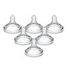 imageDr Browns Natural Flow Level 3 WideNeck Baby Bottle Silicone Nipple MediumFast Flow 6m 100 Silicone Bottle Nipple 6 Count Pack of 1YCut  9m