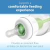 imageDr Browns Natural Flow YCut Narrow Baby Bottle Silicone Nipple Ideal for Thicker Liquids 9m 100 Silicone Bottle Nipple 6 Count