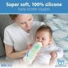 imageDr Browns Natural Flow YCut Narrow Baby Bottle Silicone Nipple Ideal for Thicker Liquids 9m 100 Silicone Bottle Nipple 6 Count