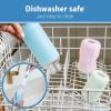 imageDr Browns Options Narrow Glass Bottle Sleeve 100 Silicone GlowintheDark BPAFree 8 oz 1Pack4 oz  Mint